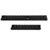 Kit 2 Rails Picatinny Weaver MIL-STD-1913 (155mm+98mm)