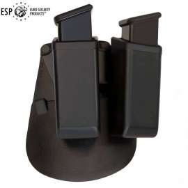 Étui Pivotant Double MH-MH-24 pour Chargeur 9mm