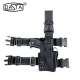 Tactical Thigh Holster with Magazine Case