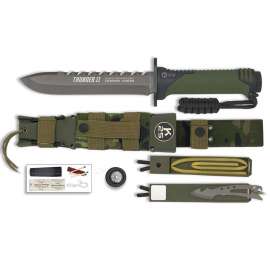 Couteau de Survie Thunder II – Kaki/Camo