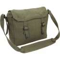 Military Cotton Canvas Satchel - Olive Green