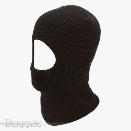 Open Face Balaclava Black