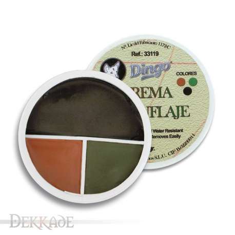 Camouflage Face Paint - 3 colours