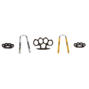 Brass Knuckles & Nunchakus
